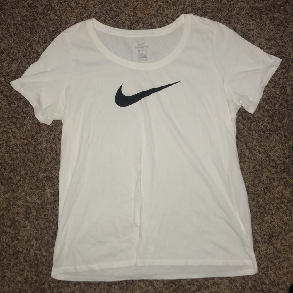 White Nike Tee